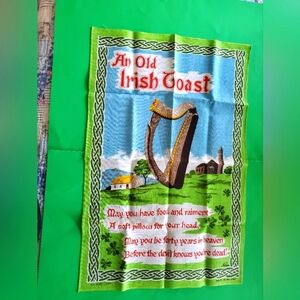 An Old Irish Toast Towel